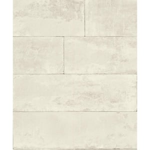 57.8 sq. ft. Lanier Dove Stone Plank Strippable Wallpaper Covers