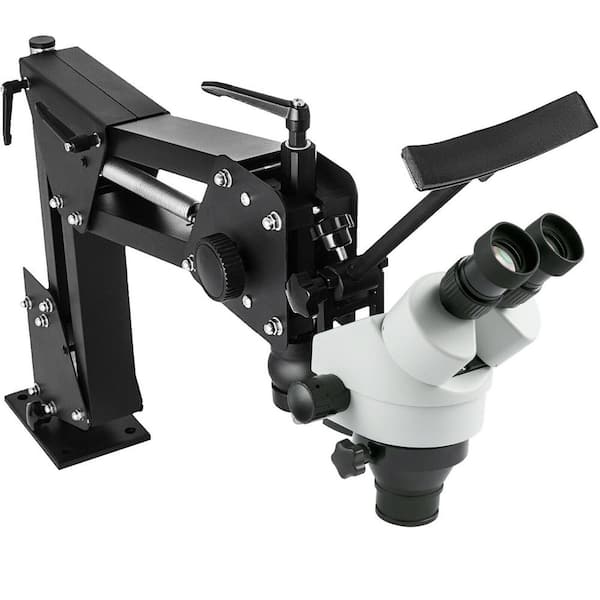 SKYSHALO Micro Inlaid Mirror Multi-Directional Microscope with Spring Bracket Multi-Directional Micro-Setting Microscope