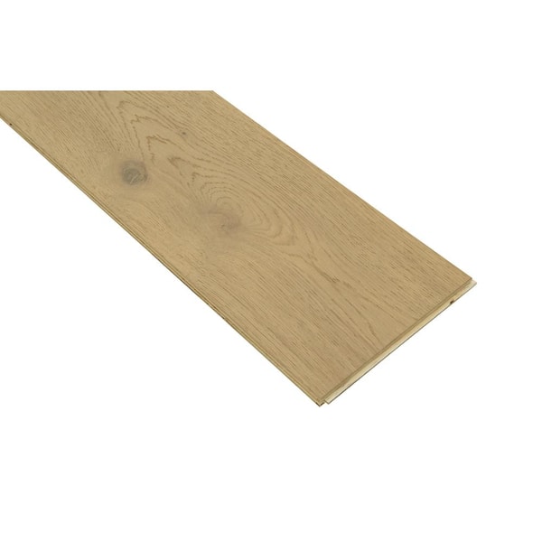 Bruce Time Honored Tuscan Breeze Wh Oak 3/8 in. T x 7.2 in. W T+G Wire Brushed Engineered Hardwood Flooring (32.68 sq.ft./ctn)