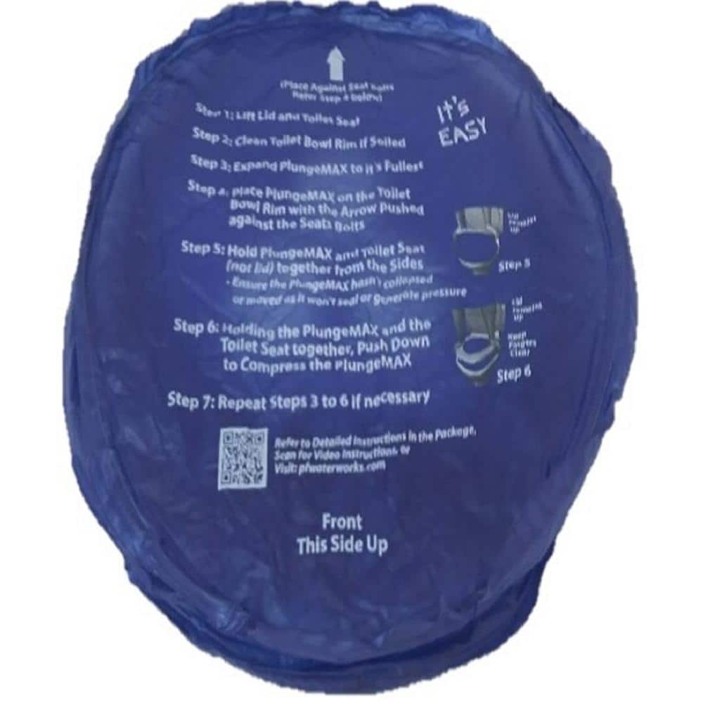 PlungeMAX 24 in. No Mess Sanitary Toilet Plunger