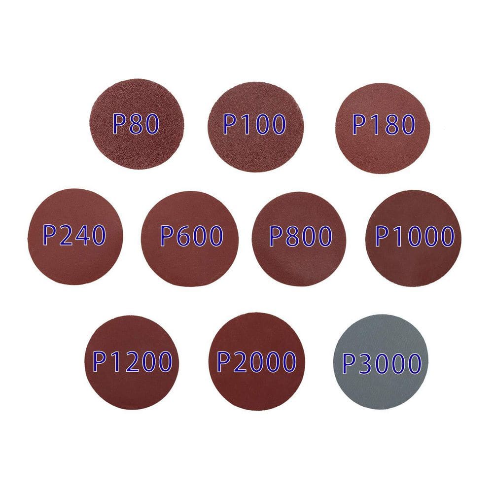 3-Inch Sanding Discs with Complete Grit Range from P80 to P3000 Silicon Carbide 100-Pack for Wood Metal Auto price history on PriceWatchPro