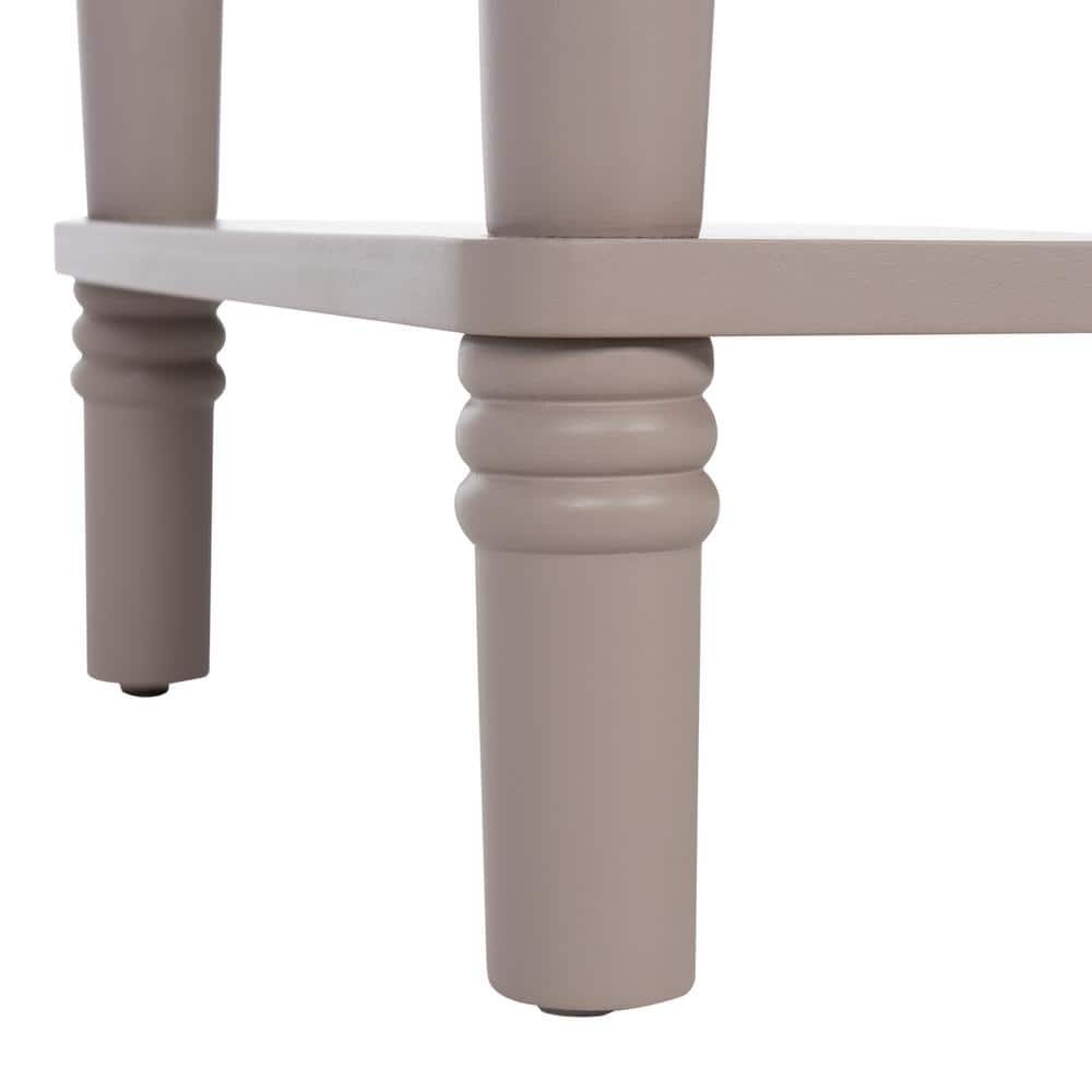 Transitional Siobhan White Pine 1-Drawer End Table