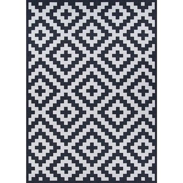 Couristan Afuera Diatomic Halogen 5 ft. x 8 ft. Indoor/Outdoor Area Rug