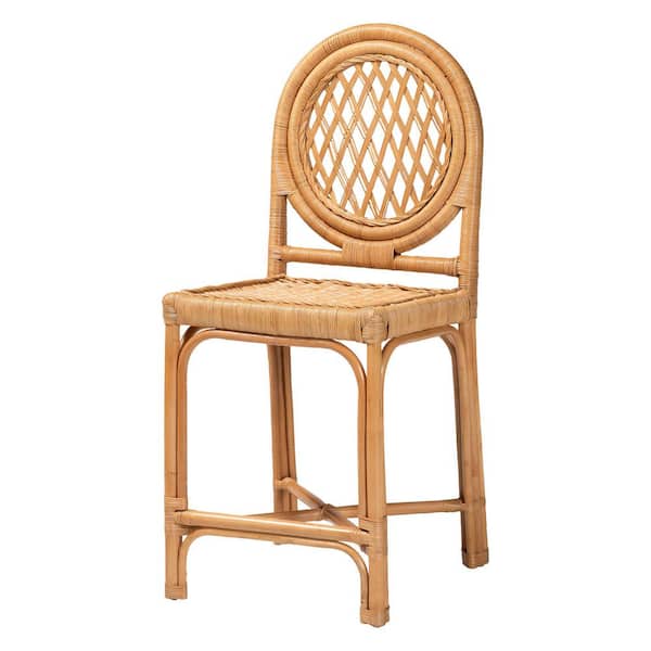 Oxford Light Honey Rattan Counter Stool