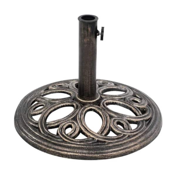 ITOPFOX 23 lbs. Outdoor Patio Umbrella Base in Bronze