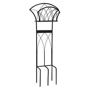 Steel Decorative Garden Hose Stand with Gothic Design