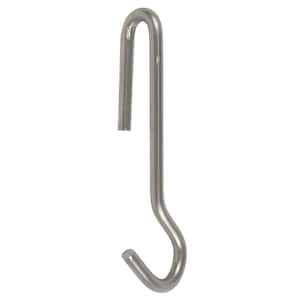 Handcrafted 4.5 in. Angled Pot Hooks Stainless Steel (6 Pack)