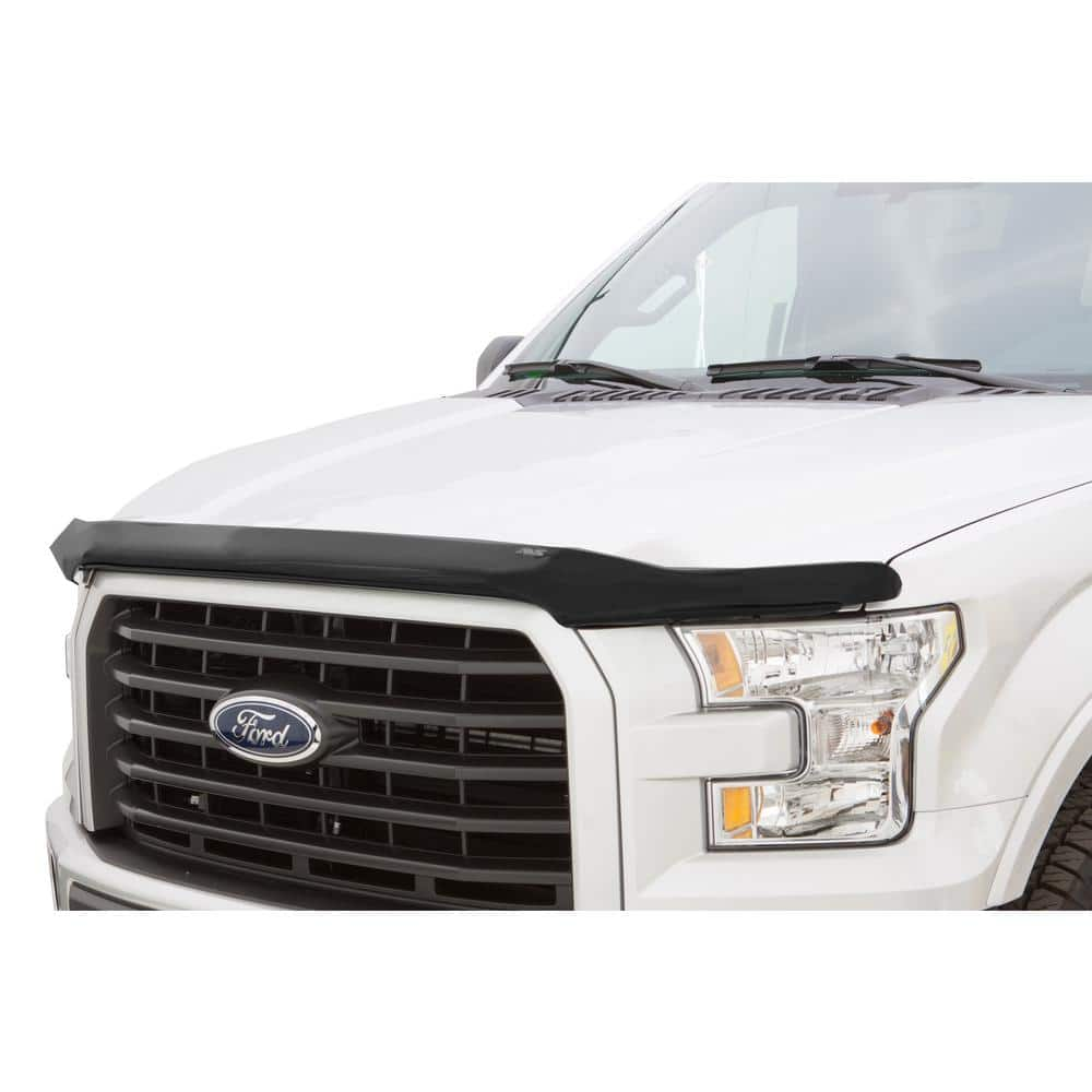 AVS 15-18 Ford F-150 Bugflector Medium Profile Hood Shield - Smoke Fits select: 2015-2020 FORD F150