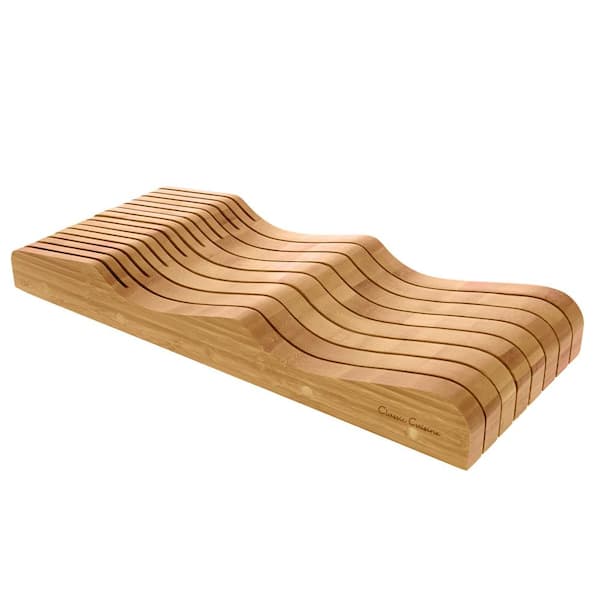Bamboo Knife Block Set