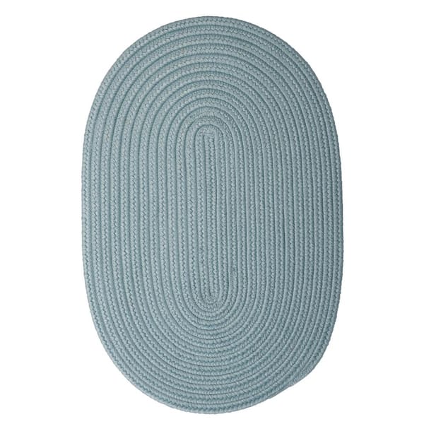 Home Decorators Collection Trends Federal Blue 2 ft. x 8 ft. Braided Runner Rug