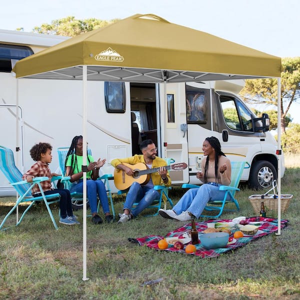 EAGLE PEAK 8 ft. x 8 ft. Straight Leg Instant Canopy Pop Up Tent Sheter