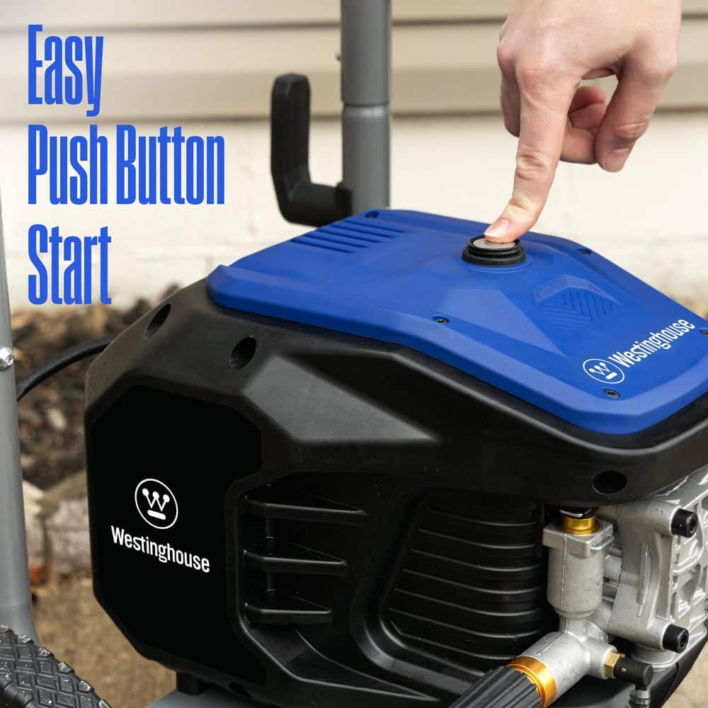 Westinghouse 3000 Max PSI 1.76 Max GPM 13 Amp Cold Water Electric Powered Pressure Washer with Turbo Nozzle and 5-Quick Connect Tips WPX3000e