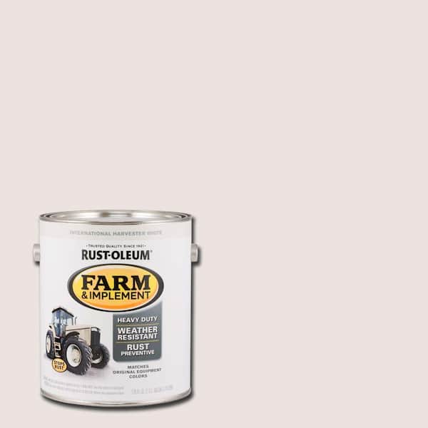 Rust-Oleum 1 gal. Farm & Implement International Harvester White Enamel Paint (2-Pack)