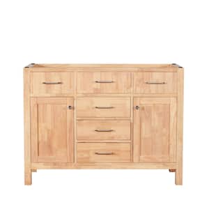 Laguna 48 in. W x 18 in. D x 35 in. H Bath Vanity Cabinet without Top in Natural Wood