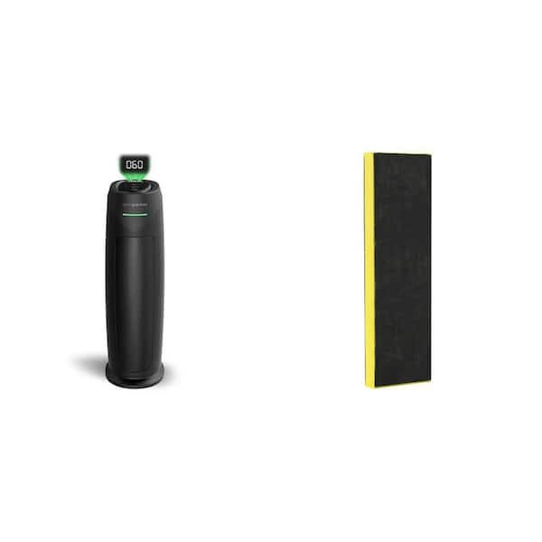 743 sq. ft. HEPA Tower Air Purifier with UV-C and FLT4825 Replacement Filter, 1-Count