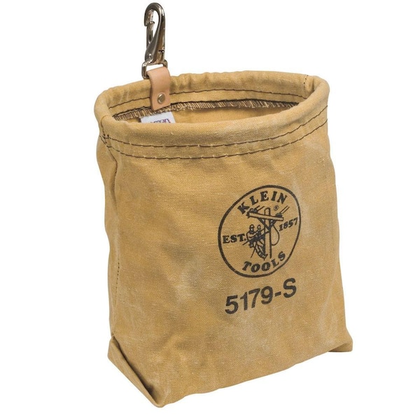 Klein Tools Water-Repellant Canvas Pouch - Snap