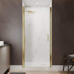 Xspracer Victoria 34 to 36 in. W x 72 in. H Pivot Swing Frameless