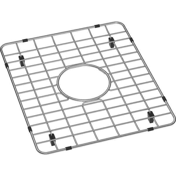 13 in. x 15 in. Bottom Grid for Kitchen Sink in Stainless Steel