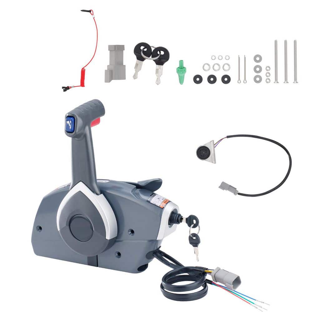 SKYSHALO Boat Throttle Control, 5006180 Side-Mounted