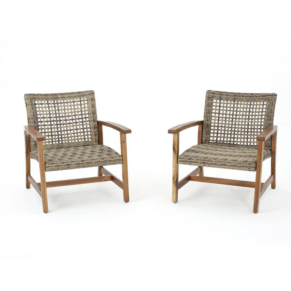 Wood Natural Outdoor Dining Chair of 2 price history on PriceWatchPro