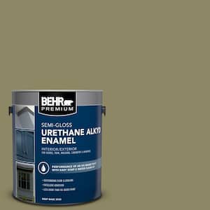 1 gal. #PPU9-23 Oregano Spice Urethane Alkyd Semi-Gloss Enamel Interior/Exterior Paint