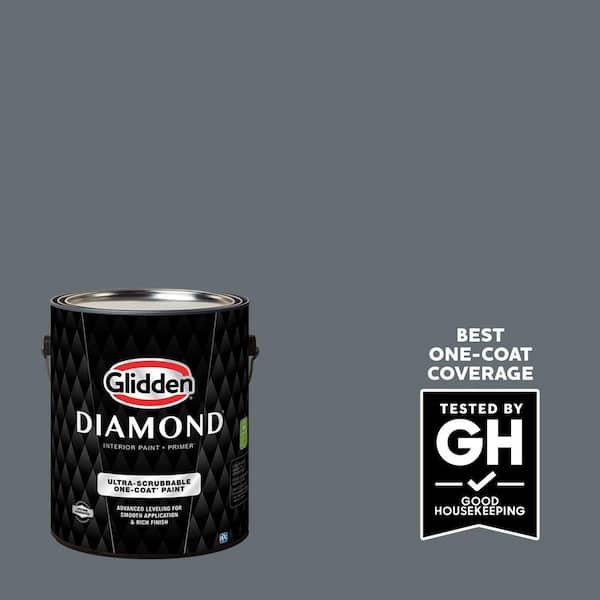 Glidden Diamond 1 gal. PPG1039-6 In The Shadows Eggshell Interior Paint with Primer