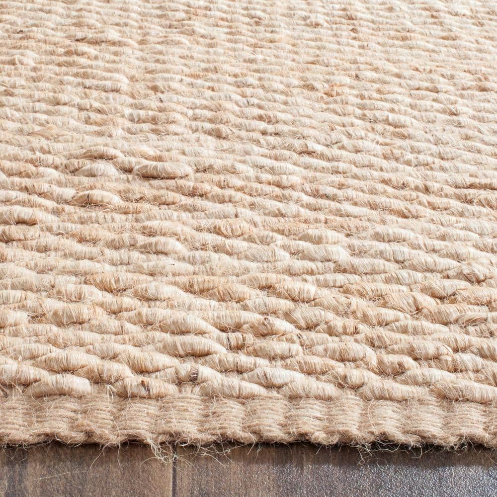 Natural Jute Handwoven 2' x 3' Area Rug