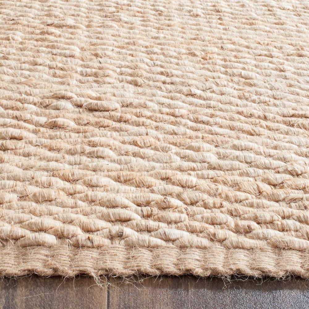 Natural Jute Hand-Knotted Runner Rug 30" x 5'