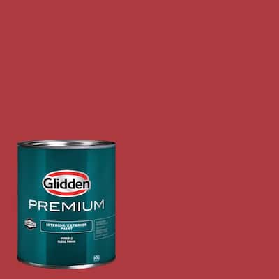 Glidden Premium 1 gal. #PPG1010-4 Stepping Stone Satin Interior Latex Paint  PPG1010-4P-01SA - The Home Depot