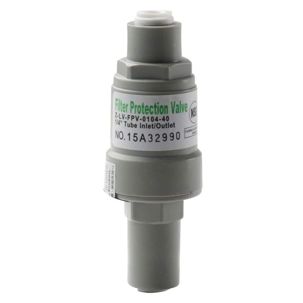 iSpring APR40 Pressure Regulator Filter Protection Valve with 1/4 in. Quick Connect 40 PSI