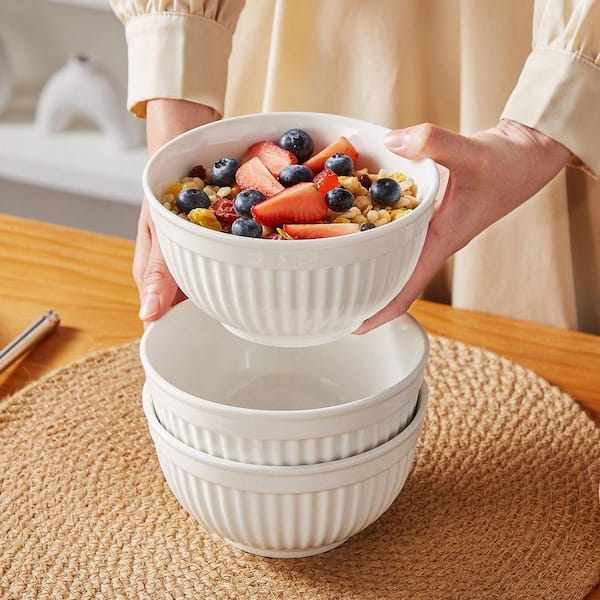 MALACASA 16-Piece White Porcelain Dinnerware Set (Service for 4