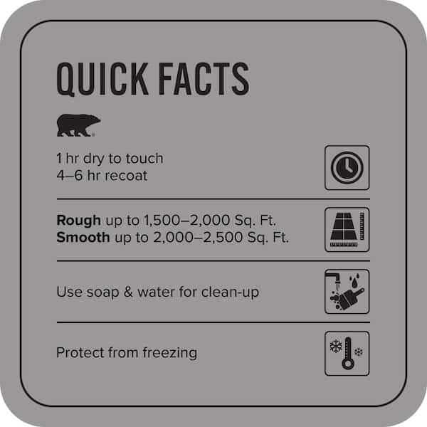 BEHR PREMIUM - 5 gal. #HDC-NT-10A Dolphin Gray Self-Priming 1-Part Epoxy Satin Interior/Exterior Concrete and Garage Floor Paint