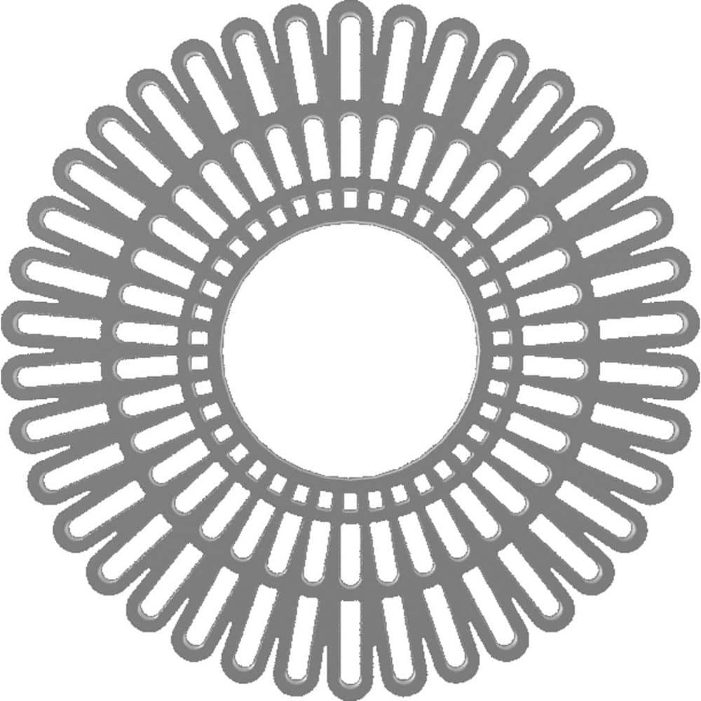 28 in. O.D. x 10-3/8 in. I.D. x 3/4 in. P Cornelius Architectural Grade PVC Pierced Ceiling Medallion price history on PriceWatchPro