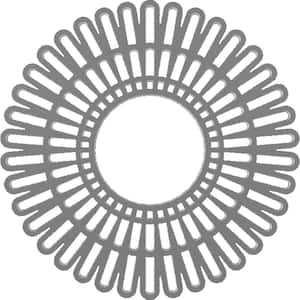 40 in. O.D. x 14-7/8 in. I.D. x 1 in. P Cornelius Architectural Grade PVC Peirced Ceiling Medallion