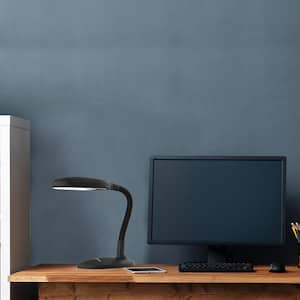 22 in. Black Indoor Sunlight Desk Lamp