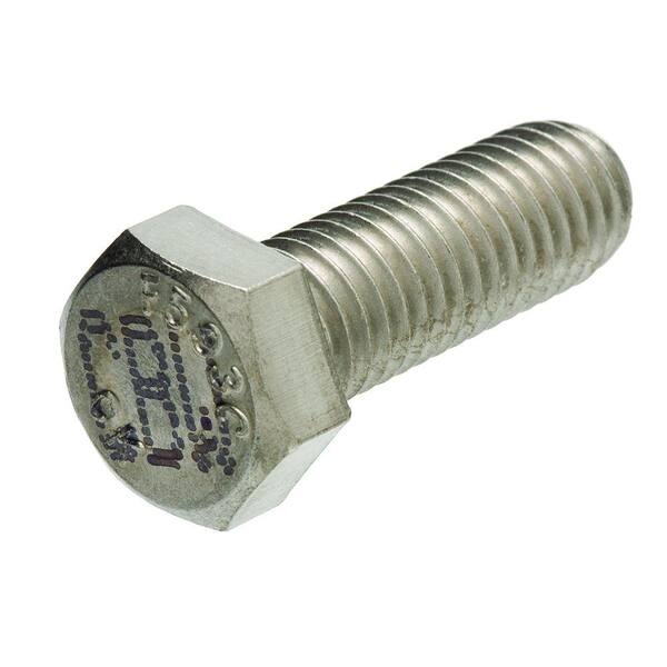 Everbilt 1/2-13 in. x 8 in. Stainless Steel Hex-Head Bolt (10 per Pack)