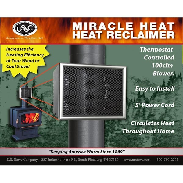 US Stove 6 Miracle Heat Reclaimer