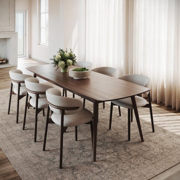 Fair Hills Antiqued Jute-Blend Green 4 ft. x 6 ft. Indoor Area Rug