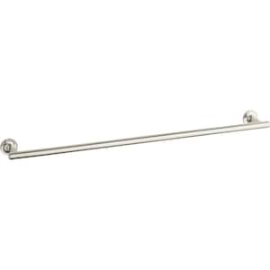 Purist 30 in. Towel Bar in Vibrant Polished Nickel