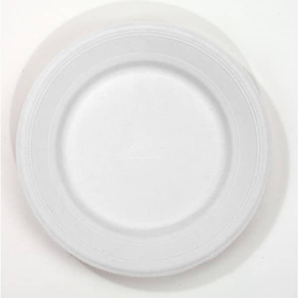 Chinet Classic Paper Plates, 9 in., White, Shallow, 500 Per Case