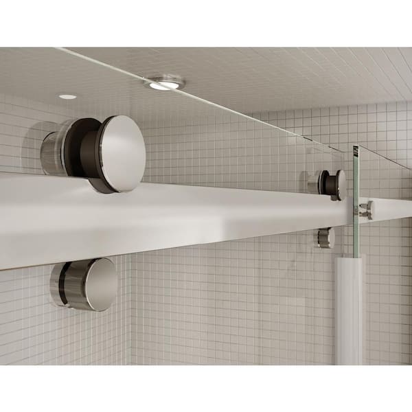 MAAX Utile Metro 32 in. x 60 in. x 81 in. Bath and Shower Combo in Thunder  Grey, New Town Right Drain, Halo Door Matte Black 106913-301-019-107 - The  Home Depot