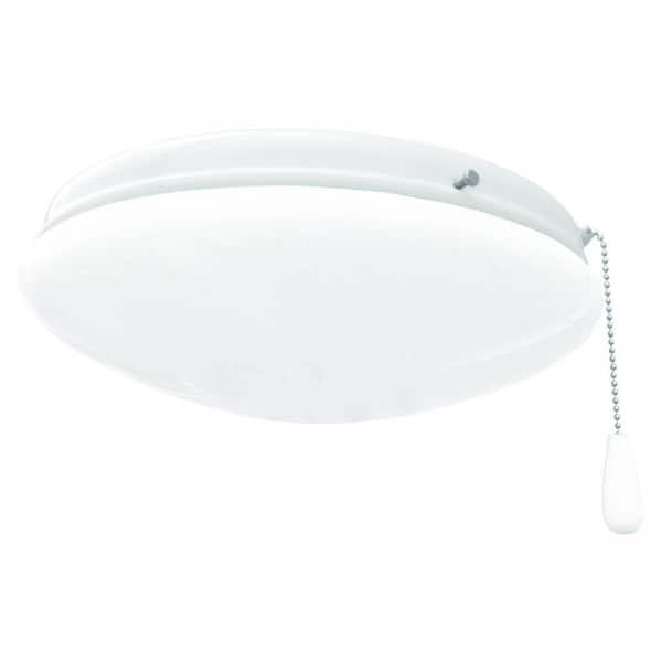Progress Lighting AirPro 2-Light White Ceiling Fan Light