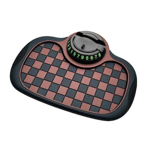 Multi-functional Silicone Anti-Slip Dashboard Car Pad Mat and Phone Mount, 360°rotating Swan Bracket