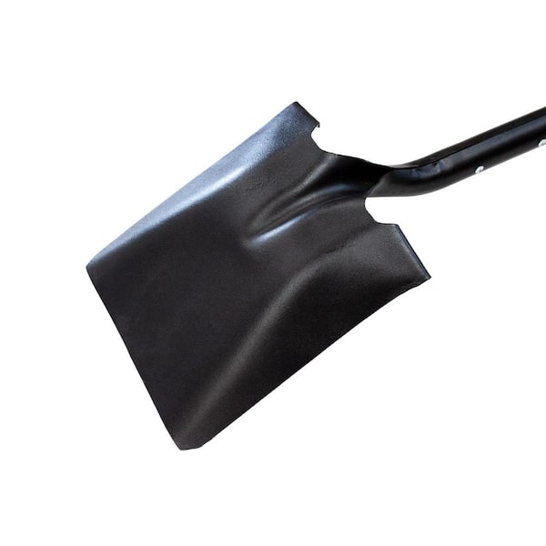 Bully Tools 14-Gauge Square Point Shovel with Fiberglass D-Grip
