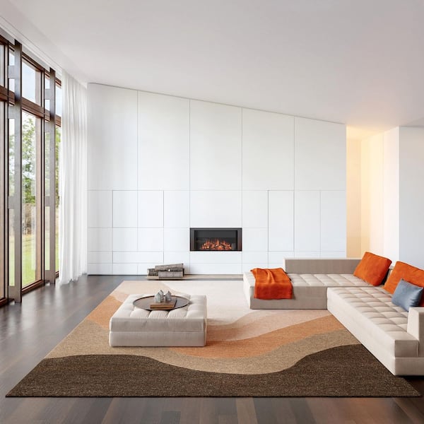 Sagarmatha Wool Multicolor 3 ft. x 5 ft. Indoor/Outdoor Patio Area Rug