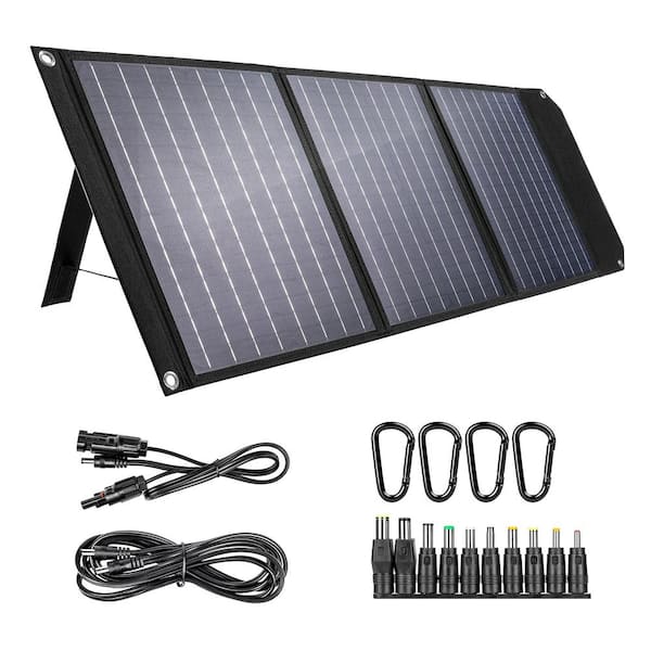 ROCKSOLAR 60-Watt Solar Power Panel Kit for ROCKSOLAR Portable Power Station