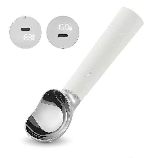 Numhew Heated Ice Cream Scoop with LED Display, Electric Ice Cream Scoop, Rechargeable Ice Cream Scoop
