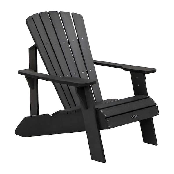 Lifetime Black Composite Adirondack Chair 60284 - The Home Depot