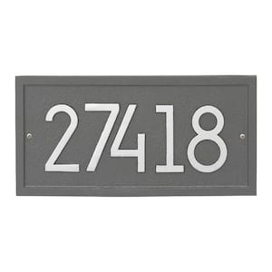 Rectangle Modern Personalized Rectangle Wall Plaque