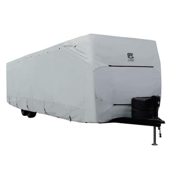 Classic Accessories PermaPRO 462 in. L x 102 in. W x 110 in. H Deluxe Travel Trailer Cover